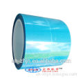 Heat resistant single side polyester PET colorful finger heat tape